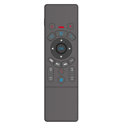 แป้นพิมพ์สีดำ Universal Infrared Remote Control ใช้งานร่วมกับ Windows / Linus